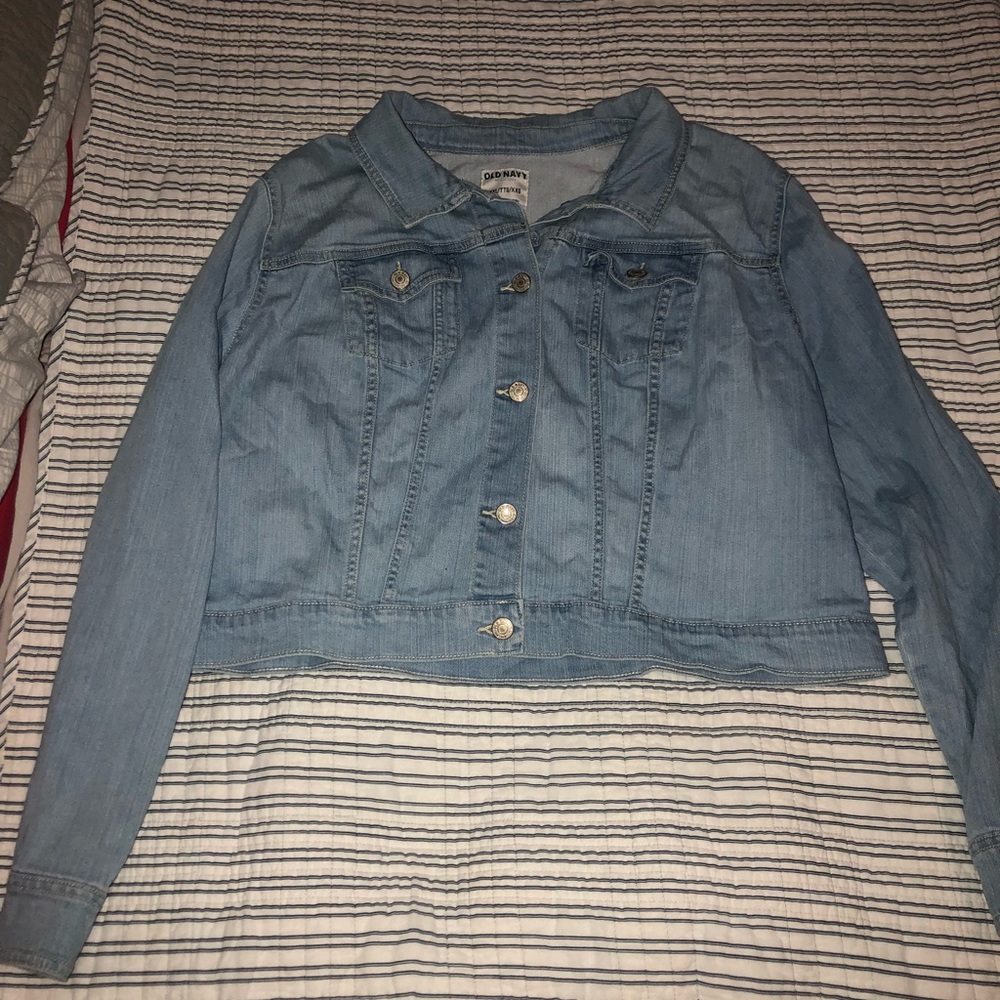 Old navy jean jacket size XXL